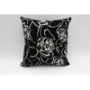 Наволочка 50х50 чорний з білим Cotton Life 20605, зображення 2