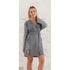 Халат женский S-36 серый Relax Mode 19905