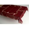 Скатертина 160х220 бордовий TD Seul 11974