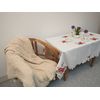 Скатертина 130х170 білий TD Seul 9400, зображення 3