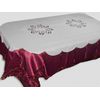 Скатерть 130х170 бордовый TD Seul 9380, изображение 2
