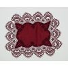 Серветка 30х45 бордовий TD Seul 8572, зображення 2