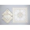 Набор салфеток 34х34 молочный Elegant Lux 2651