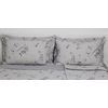 Комплект постельного белья серый La Perla 22796, изображение 5