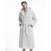 Халат чоловічий світло сірий Soft Show 20802, зображення 2