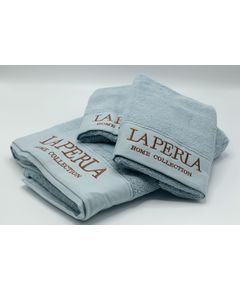 Набор полотенец голубой La Perla 20386