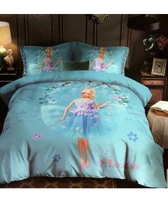 Комплект постельного белья голубой KuNmeng 20002