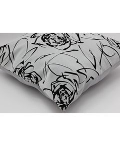 Наволочка 45х45 серый Aromaniy 10813