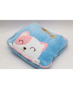 Подушка 30х30 голубой European Style 16135