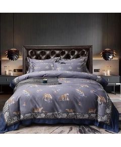 Комплект постельного белья серый No Brand 21125