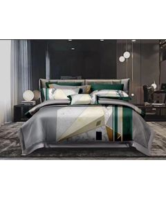 Комплект постельного белья серый No Brand 21262