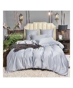 Комплект постельного белья серый KuNmeng 21283