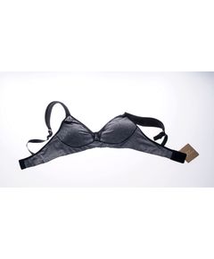 Бюстгальтер L-40 сірий з чорним Kom 16574