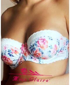 Бюстгальтер 85D белый Miss Claire 18378