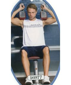 Пижама мужская S-36 белый с синим Aqua 14835