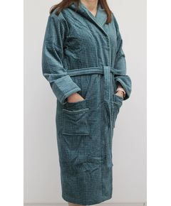 Халат женский S-36 изумрудный Soft Show 20777