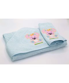 Набор полотенец голубой Massimo Monelli 20543