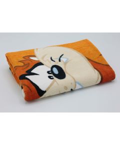 Полотенце детское серый с оранжевым Sunvim 20588