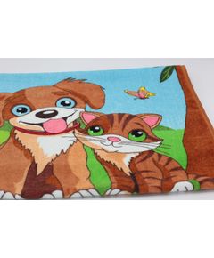 Полотенце детское голубой с желтым Sunvim 12193