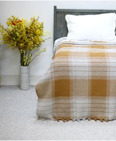 Плед 200х230 коричневый Estilo 20508