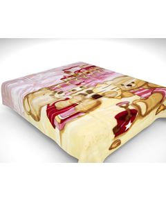 Плед 110х140 розовый Kiddi Superon 5976