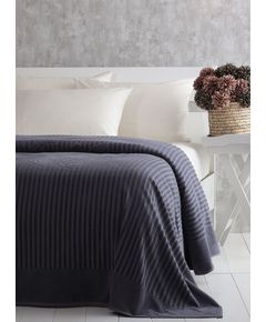 Покрывало 220х240 антрацит Pavia 21344