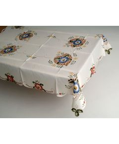 Скатертина 130х170 молочний TD Seul 12128