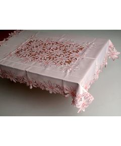 Скатерть 130х170 розовый TD Seul 9369