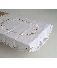 Скатерть 160х220 белый TD Seul 10457