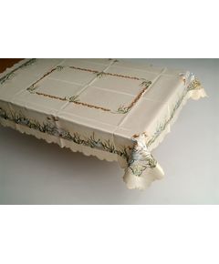 Скатерть 160х220 бежевый TD Seul 10419