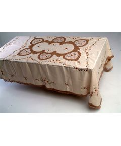 Скатерть 180х270 бежевый No Brand 583