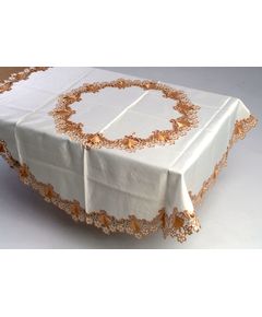 Скатерть 180х180 молочный TD Seul 8390