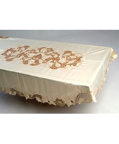 Скатерть 160х220 бежевый TD Seul 10421