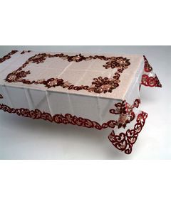 Скатерть 160х220 белый TD Seul 12126