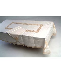 Скатерть 150х220 кремовый No Brand 18176