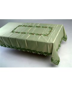 Скатерть 160х240 зеленый TD Seul 8453