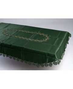 Скатерть 150х220 зеленый TD Seul 8494