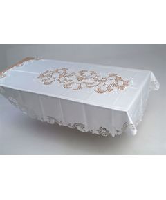 Скатерть 160х220 белый TD Seul 10416