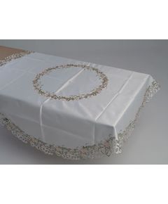 Скатерть 180 белый TD Seul 8449