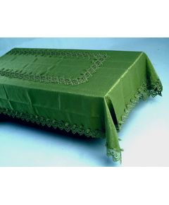 Скатерть 150х270 зеленый TD Seul 8501