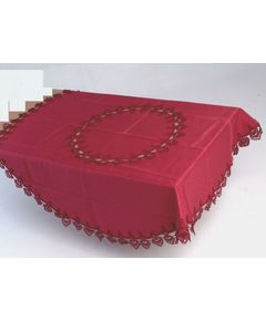Скатерть 180 бордовый TD Seul 8550