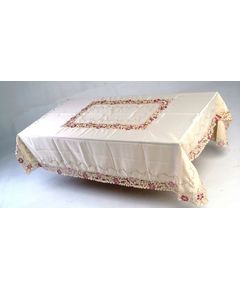 Скатерть 180х225 бежевый Elegant Lux 4472