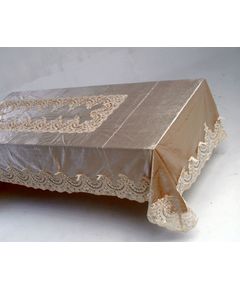 Скатерть 180х320 капучиновый No Brand 18249