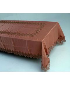 Скатерть 180х320 терракотовый TD Seul 8537