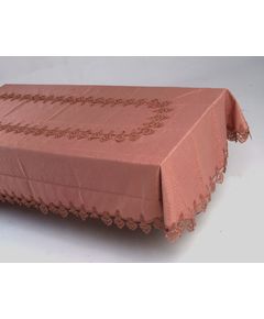 Скатерть 180х320 терракотовый TD Seul 8544