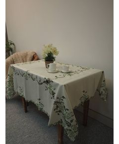 Скатерть 130х170 молочный TD Seul 9362
