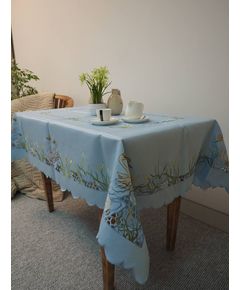 Скатертина 130х170 блакитний TD Seul 10426