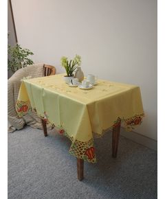 Скатертина 130х170 жовтий TD Seul 10446