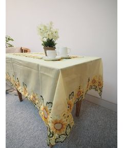 Скатерть 130х170 желтый TD Seul 10415