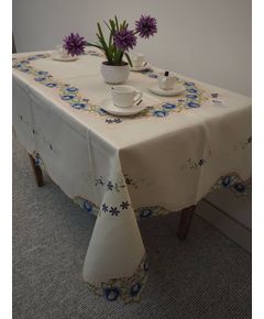 Скатертина 130х170 молочний TD Seul 10466
